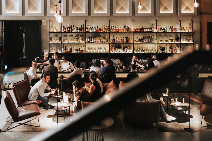 The Warehouse Hotel Lobby Bar event space